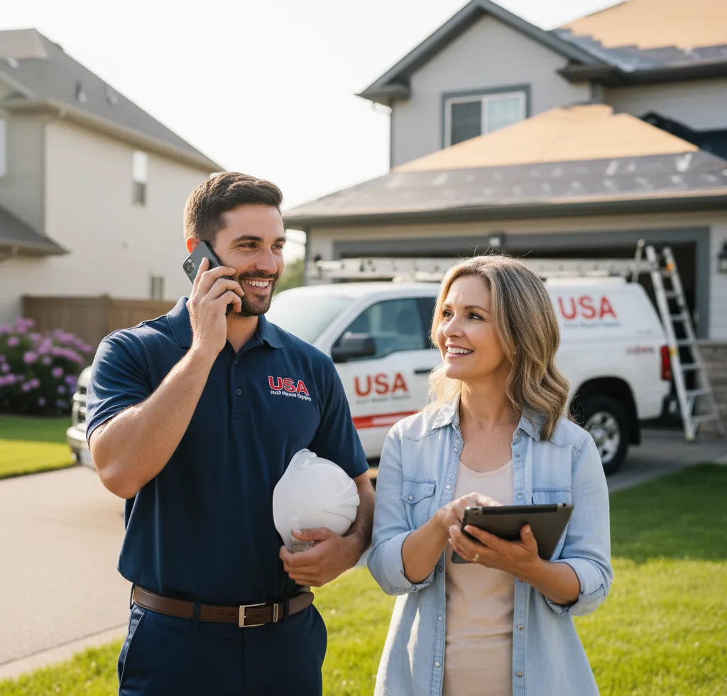 USA Roof Repair Experts customer support in Riviera Beach